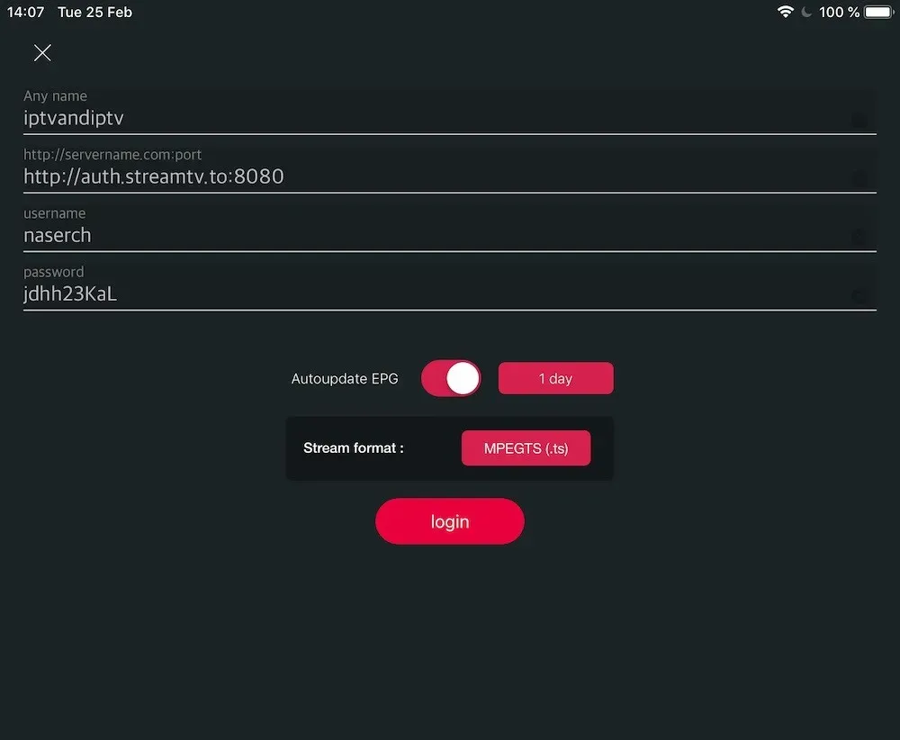 GSE Smart IPTV add-playlist screen with the Xtream Codes and remote M3U URL options