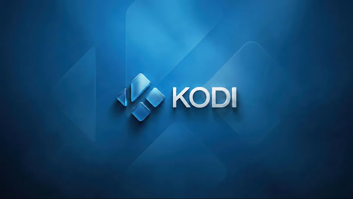 Kodi 21 Omega home screen showing the TV menu with an IPTV channel list and program guide, the complete Kodi IPTV setup guide for Canada in 2026